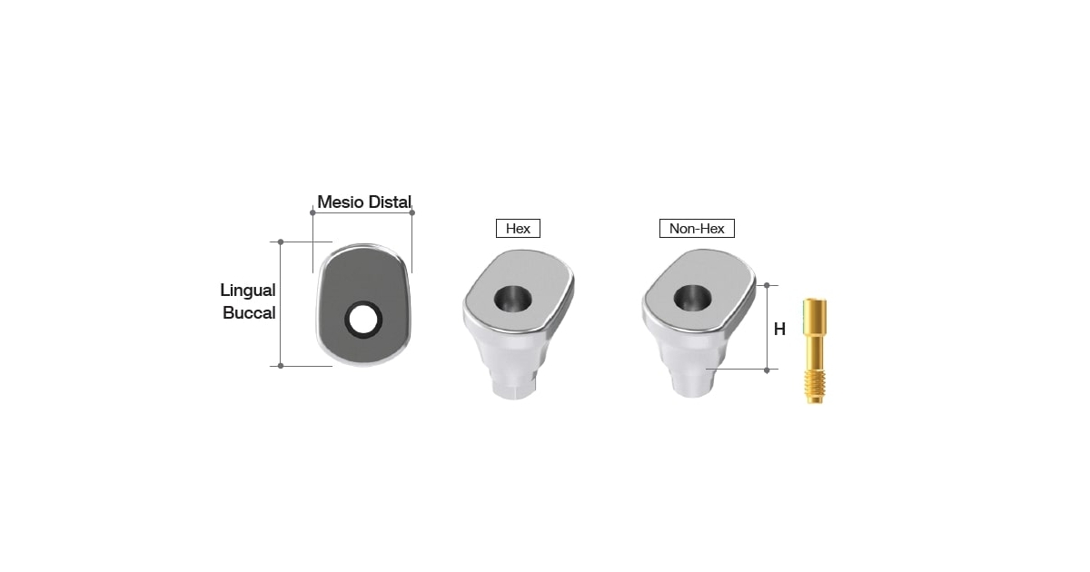 MEGAGEN AR Healing Abutment Special PATÁKOVO