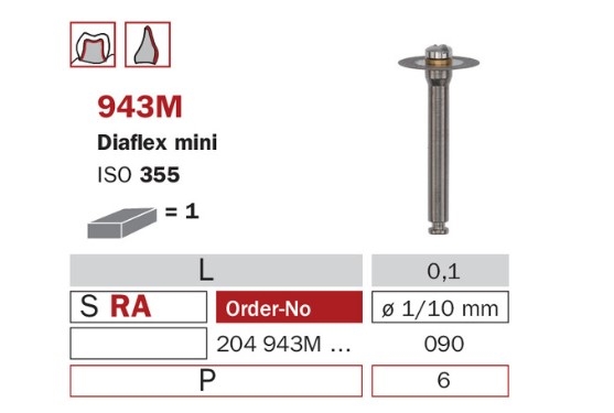 Diaswiss 943M, 6ks/balenie