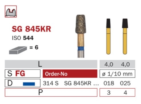 Diaswiss SG 845KR modrá, 6ks/balenie