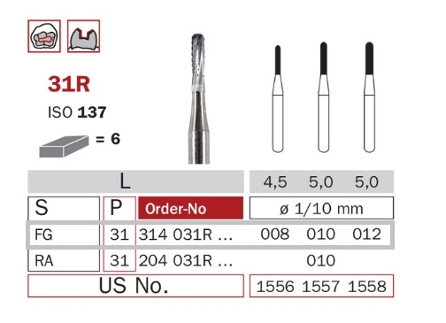 Diaswiss FG 31R, 6ks/balenie 