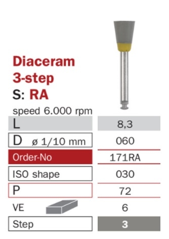 Diaswiss Diaceram 171RA, 6ks/balenie