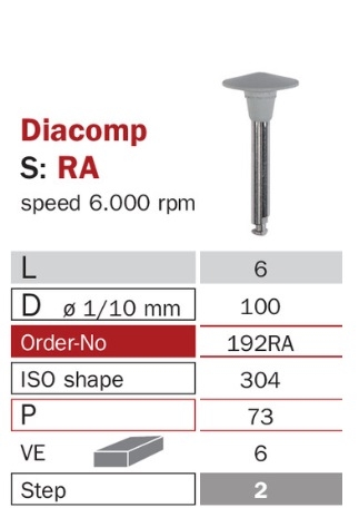 Diaswiss Diacomp 192RA, 6ks/balenie