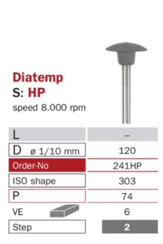 Diaswiss Diatemp 241HP, 6ks/balenie