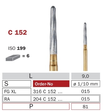 Diaswiss RA C 152, 6ks/balenie