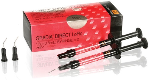 GC Gradia Direct LoFlo, Syringe 2 x 0.8ml (1.3G)
