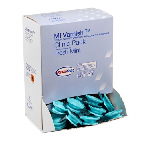GC MI Varnish, Clinic Pack, máta 100 x 0,4 ml