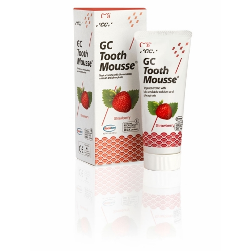 GC Tooth Mousse, 10-Pack, Jahoda, 10 x 40g