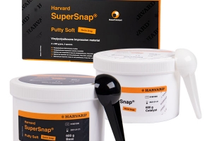 Harvard SuperSnap® Putty Soft, regular snap, black, 2x600g