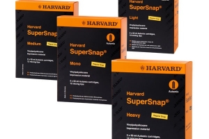 Harvard SuperSnap® Medium, quick snap, green, 2x50 ml