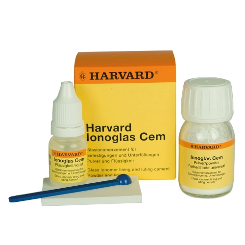 HARVARD Ionoglas Cem, 35 g prášek/20 ml tekutina - bílá