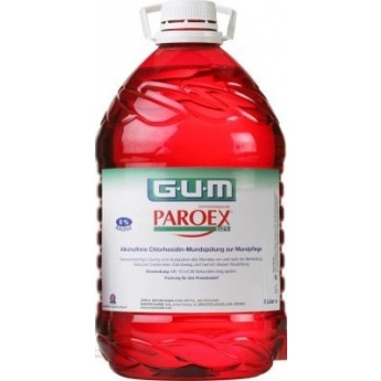 Ústní voda Gum Paroex s chlorhexidinem 0,12%, 5L