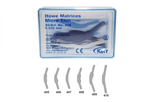 KERR Hawe Matrice Mikrotenké ocelové 0,03mm (Supermat)