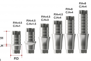 MEGAGEN ZrGEN Abutment BLUEDIAMOND RC ø4.5