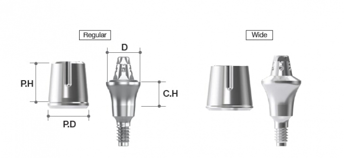 MEGAGEN AR Abutment Option Regular ø5.2