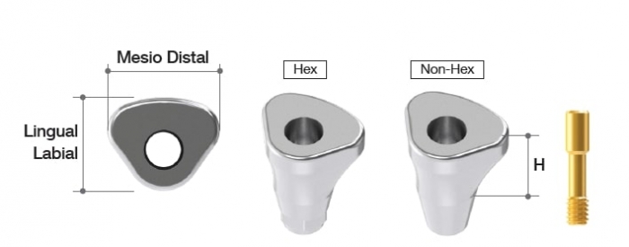 MEGAGEN Healing Abutment Incisor