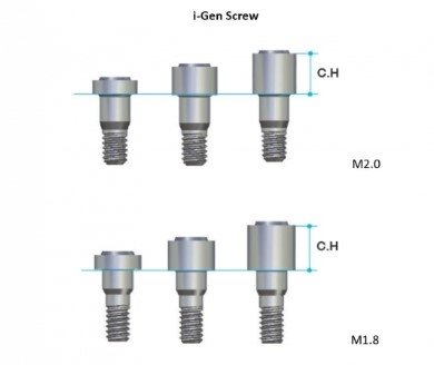 MEGAGEN i-Gen Screw M2.0 MEGAGEN i-Gen Screw M2/C=2 